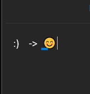 Wstaw emoji jako kod tekstowy