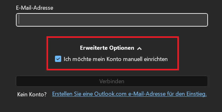 Zaawansowane opcje konfiguracji w Outlooku