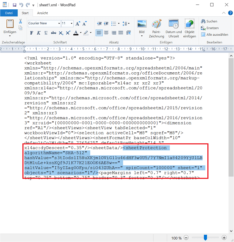 Usuń ochronę arkusza Excel bez hasła