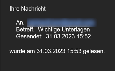 Zakończono potwierdzenie przeczytania w programie Outlook