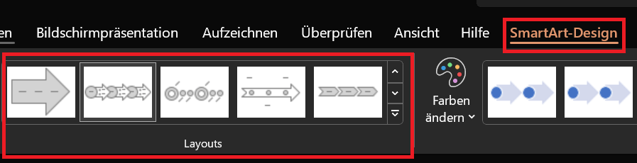 Zmień układ wykresu programu Excel