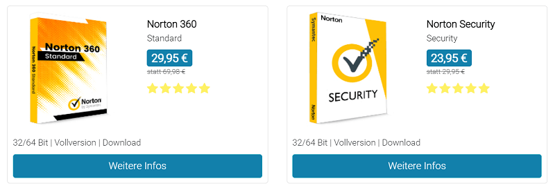 Programy bezpieczeństwa Norton zapewniające wszechstronną ochronę Twoich systemów.