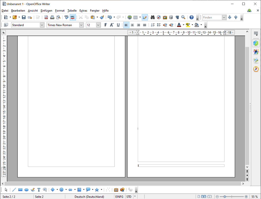 Wstawiaj numery stron w OpenOffice tylko od strony 2