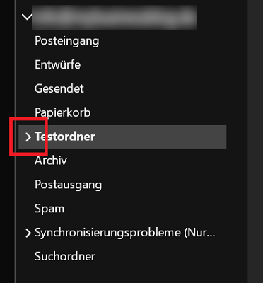 Przypadkowo przeniesione foldery w programie Outlook