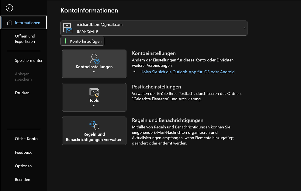 Utwórz automatyczną odpowiedź w Outlook