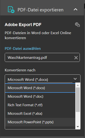 Eksportuj pliki PDF szybko i łatwo