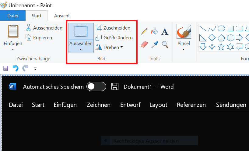 Zrób zrzut ekranu, edytuj go w programie Paint, a następnie zapisz jako JPG