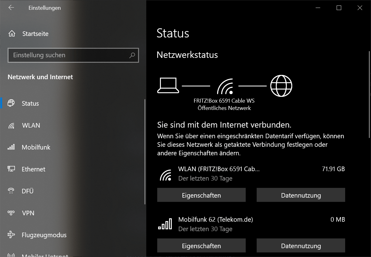 Ustawienia i opcje udostępniania w systemie Windows 10