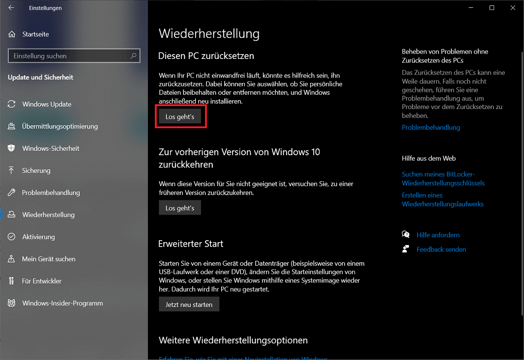 Zresetuj komputer z systemem Windows szybko i łatwo