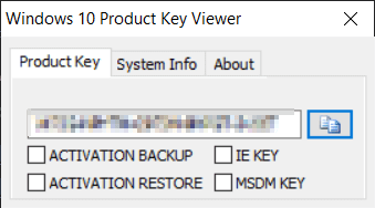Wyświetl klucz produktu za pomocą przeglądarki kluczy produktu systemu Windows
