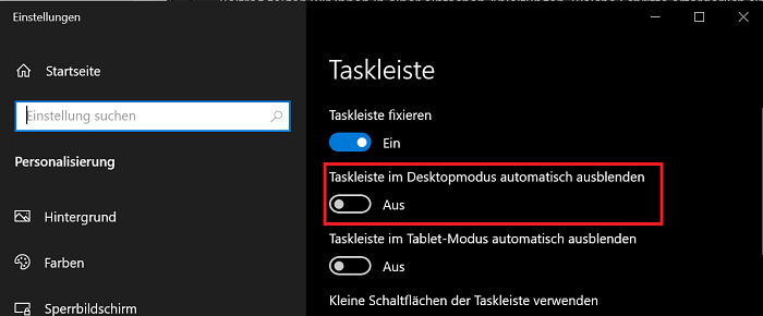 Automatycznie ukryj pasek zadań systemu Windows