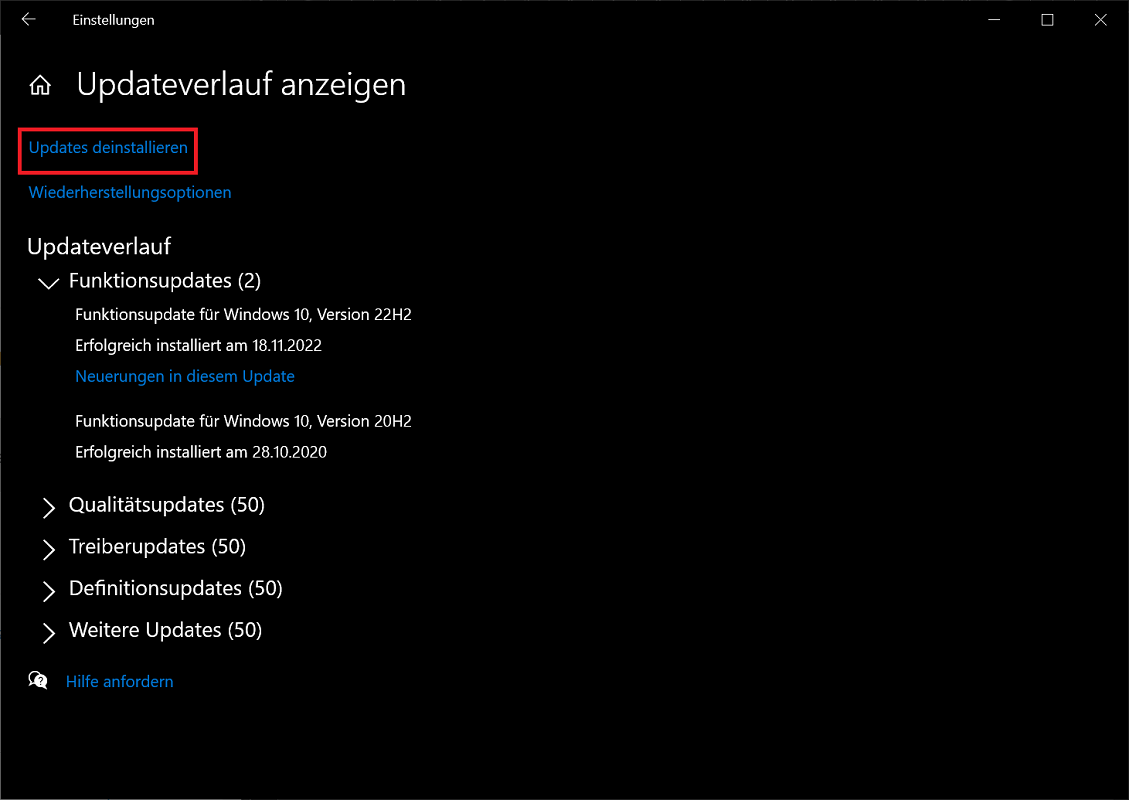 Zresetuj aktualizacje systemu Windows
