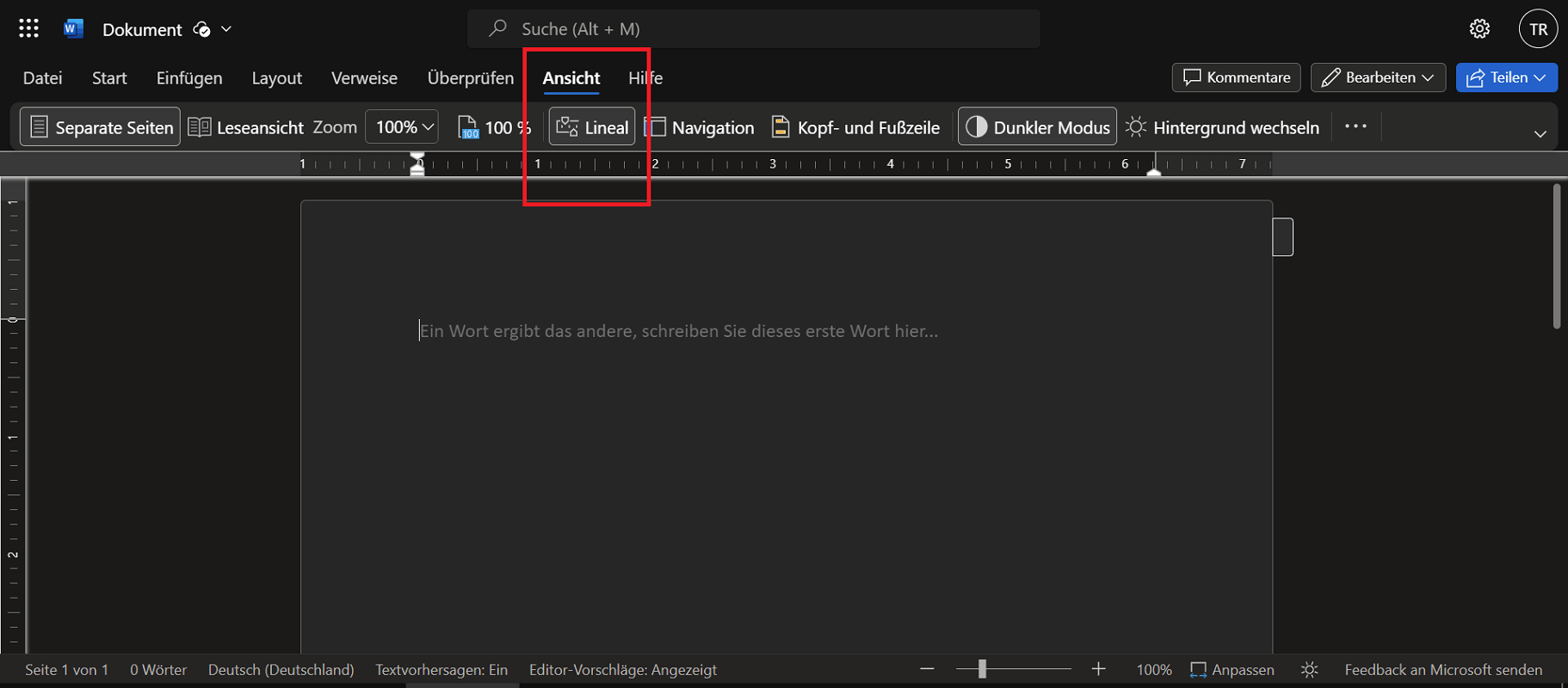 Pokaż program Word w wersji online programu Word