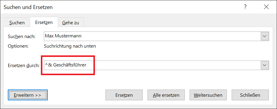 Znajdź i zamień w programie Word symbolem wieloznacznym
