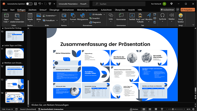 Wstaw powiększenie podsumowania do programu PowerPoint