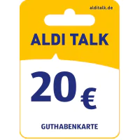 Alditalk Guthaben 20€