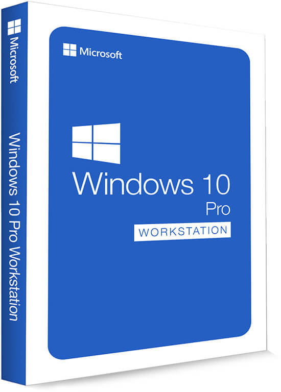 Microsoft Windows 10 Professional Workstation 32/64 Bit
