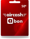 Aircash A-bon Guthaben 50€