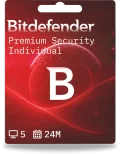 Bitdefender Premium Security Individual | 5 urządzeń | 2 lata