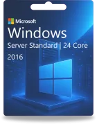 Windows Server 2016 Standard | 24 rdzenie