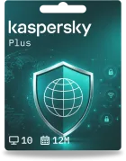 Kaspersky Plus | 10 urządzeń | 1 rok