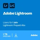 Adobe Lightroom (1 TB) | 1 użytkownik | 1 rok