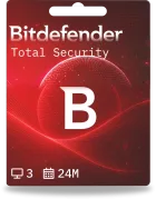 Bitdefender Total Security | 3 urządzenia | 2 lata