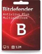 Bitdefender Antivirus Plus Multiplatform | 1 urządzenie | 1 rok