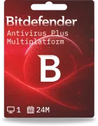 Bitdefender Antivirus Plus Multiplatform | 1 urządzenie | 2 lata