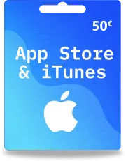 Karta podarunkowa Apple 50 €