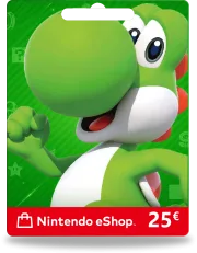 Karta Nintendo eShop 25 €