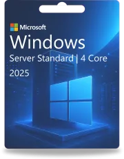 Standard Windows Server 2025 | 4 rdzenie