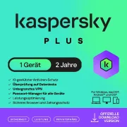Kaspersky Plus | 1 urządzenie | 2 lata