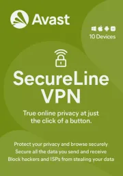 Avast SecureLine VPN | 10 urządzeń | 1 rok
