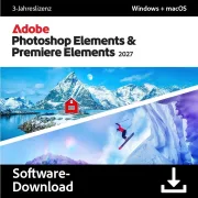 Adobe Photoshop & Premiere Elements 2027 | 1 użytkownik | 3 lata