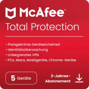 McAfee Total Protection | 5 urządzeń | 2 lata