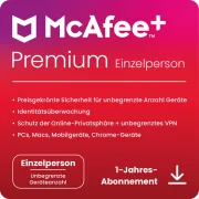 McAfee+ Premium Individual | 1 użytkownik | 1 rok
