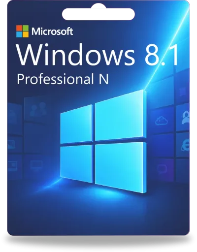 Microsoft Windows 8.1 Professional N 32/64 Bit
