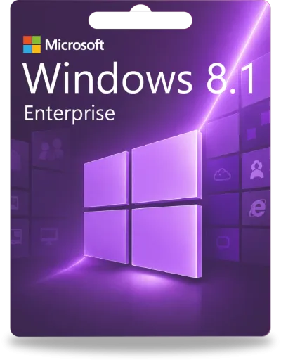 Microsoft Windows 8.1 Enterprise 32/64 Bit