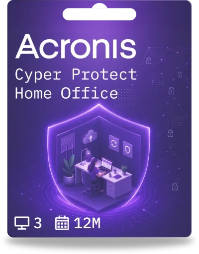 Acronis Cyber Protect Home Office | 3 urządzenia | 1 rok