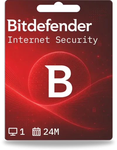 Bitdefender Internet Security | 1 urządzenie | 2 lata