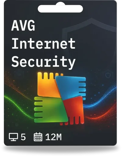 AVG Internet Security | 5 urządzeń | 1 rok