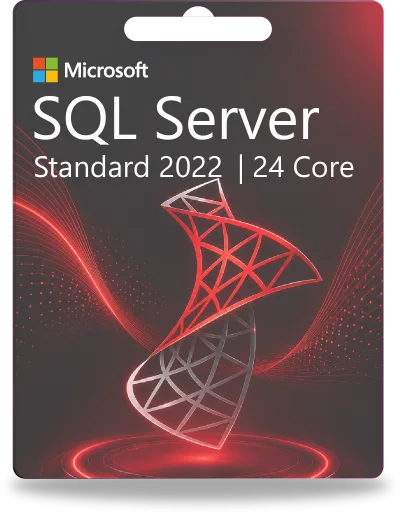 SQL Server Standard 2022 | 24 rdzenie