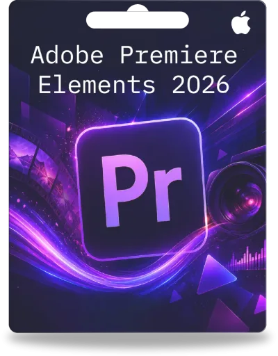 Adobe Premiere Elements 2026 | 1 użytkownik | 3 lata