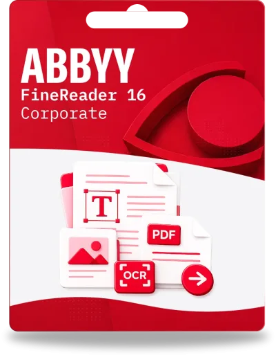 Abbyy Finereader PDF Corporate 16 | 1 urządzenie | 1 rok