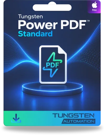 Tungsten Power PDF Standard 2026.2 für Mac