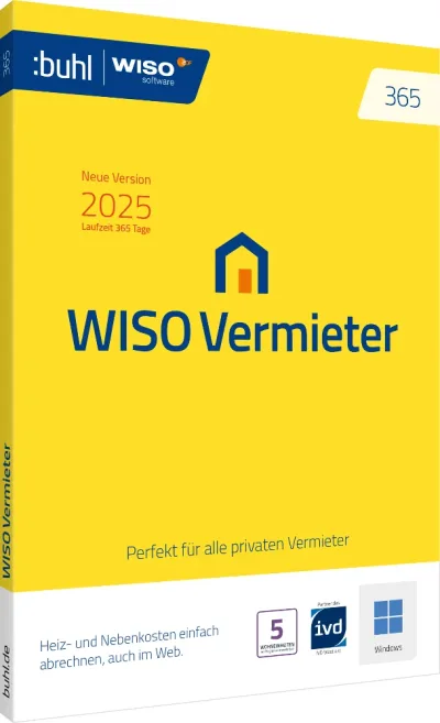 WISO Vermieter 365 (Version 2026) | 1 rok