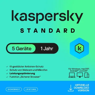 Kaspersky Standard | 5 urządzeń | 1 rok