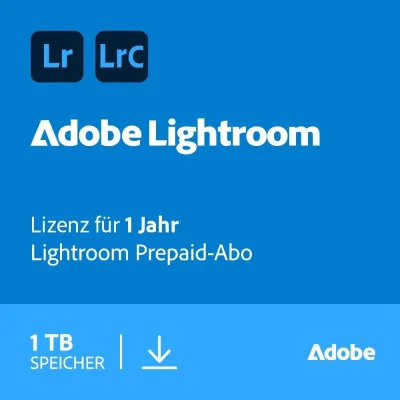 Adobe Lightroom (1 TB) | 1 użytkownik | 1 rok