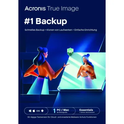 Acronis True Image Essentials | 1 urządzenie | 1 rok